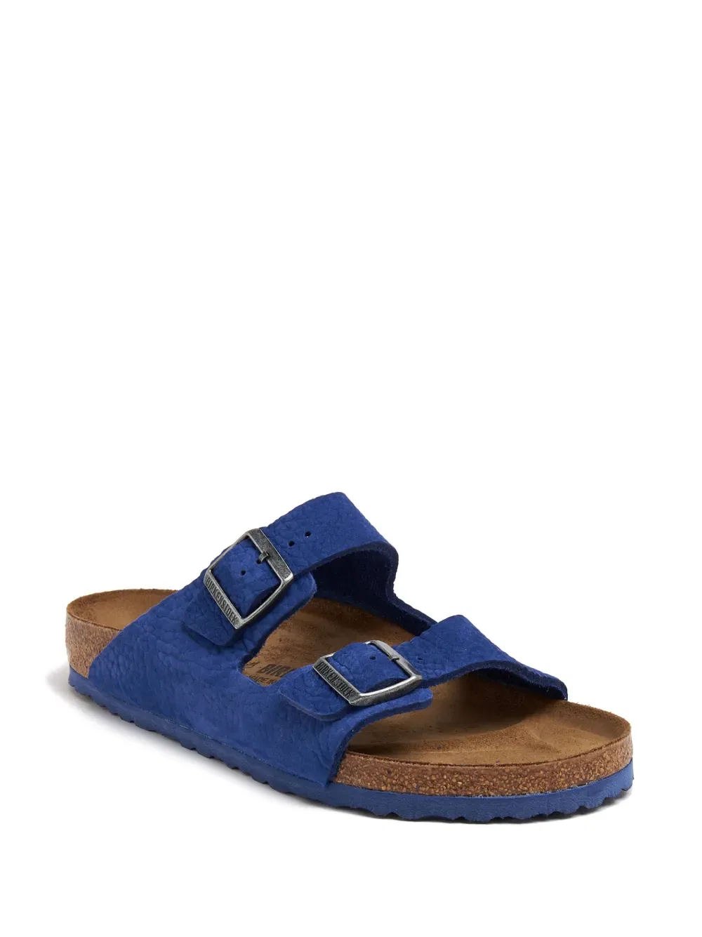 Сандалии из нубука Arizona Birkenstock, синий — фото 2