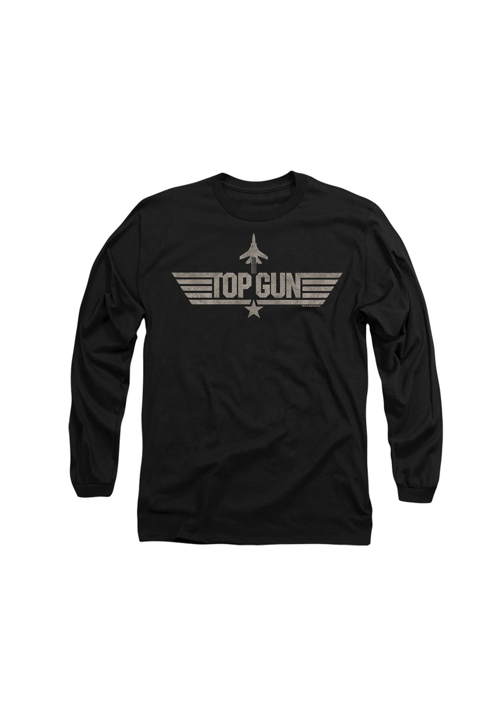 

Топ с длинными рукавами TOP GUN MONOTONED LOGO Cotton Soul, черный