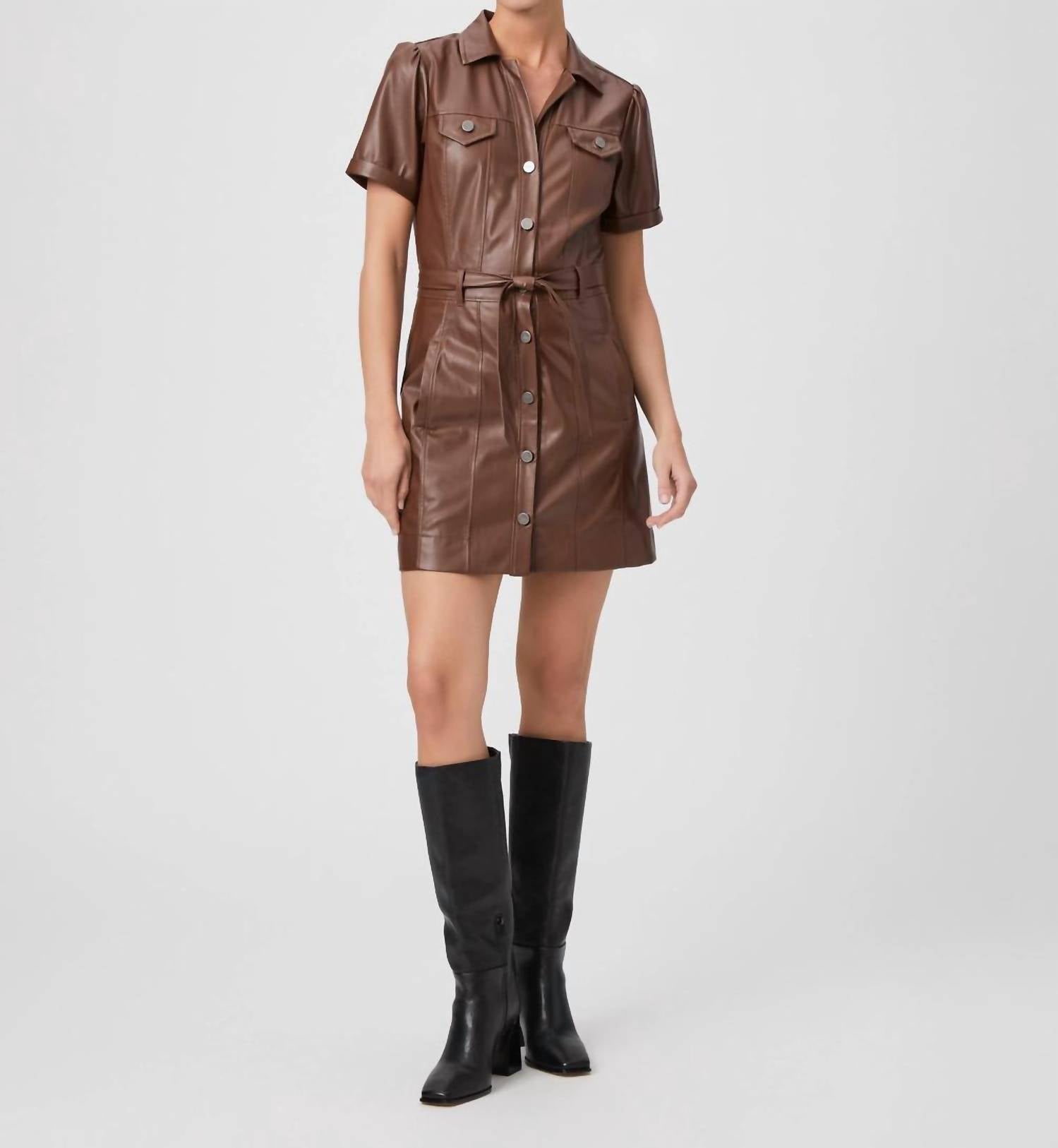 

Платье Амины в оползне Paige, цвет landslide