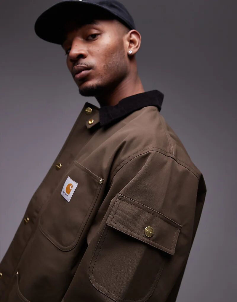 

Куртка clapton коричневого цвета Carhartt WIP