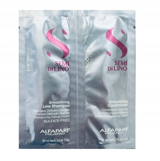 

Шампунь и кондиционер Alfaparf SDL Smooth Smoothing, саше 2x10 мл