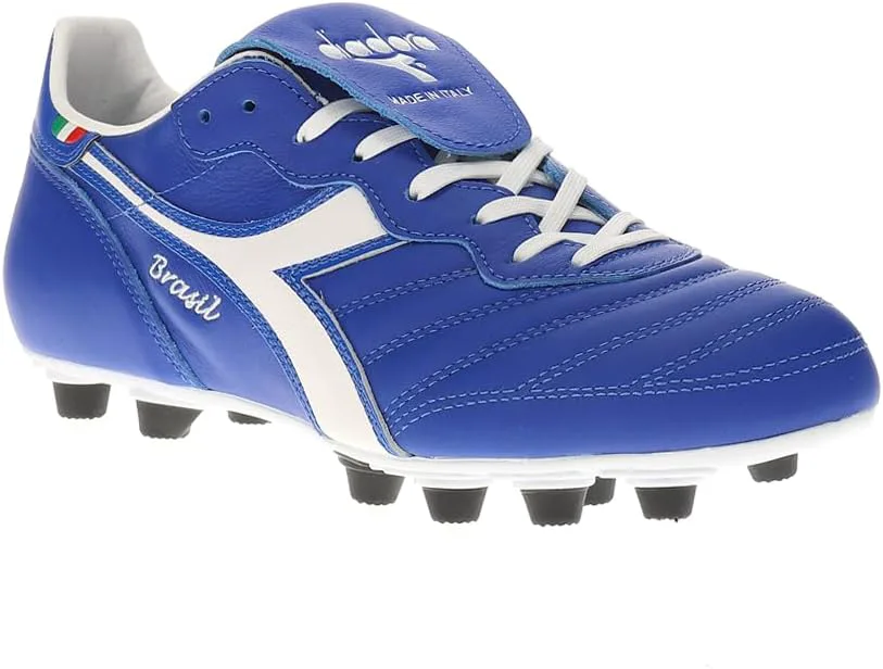 Бутсы Diadora Brasil Italy OG LT+ MDPU для твердого поля, красный — фото 2