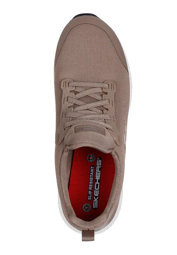 Кроссовки Skechers Squad Mython Arbeits, цвет серо-бежевый — фото 3