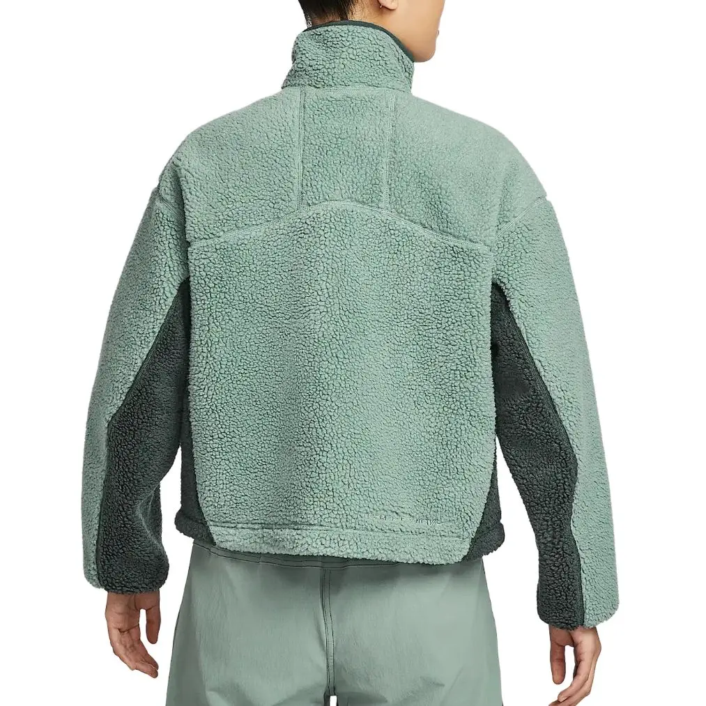 Куртка ACG FW25 Canwell Glacier Therma FIT ADV с бархатистой текстурой женская Nike, зеленый/белый — фото 3