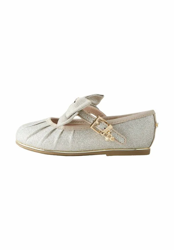 Классические туфли-мэри-джейн с бантом для особых случаев Baker By Ted Baker, Gold Glitter
