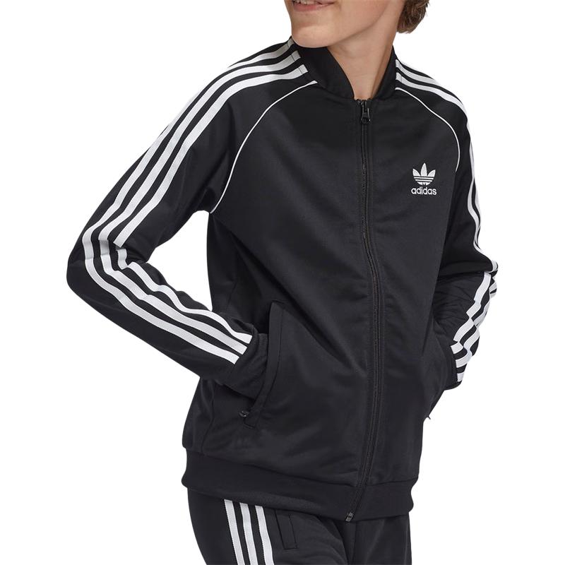 Куртка черная подростковая Adidas Originals — фото 3