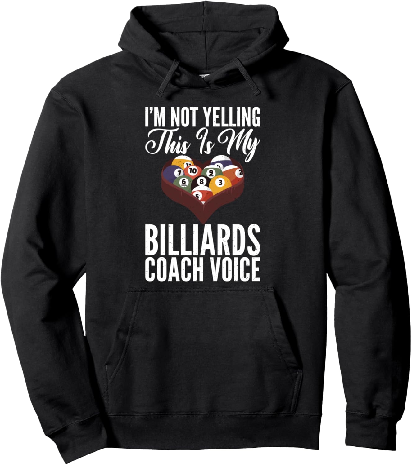 

Толстовка Nothing Screaming This is my Billiard Coach Voice Billiard, черная Billiards Gifts & Accessories, Черный, Толстовка Nothing Screaming This is my Billiard Coach Voice Billiard, черная Billiards Gifts & Accessories