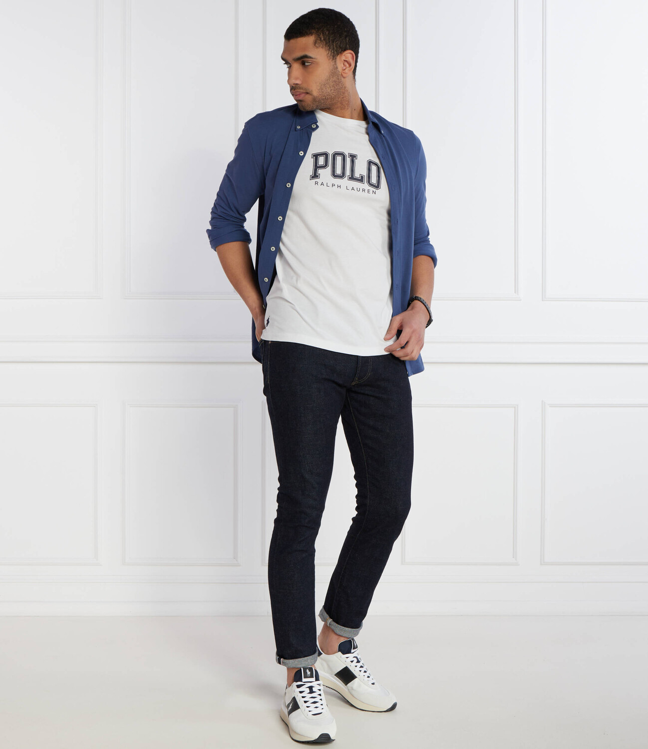 Футболка POLO RALPH LAUREN Classic fit, белый — фото 2