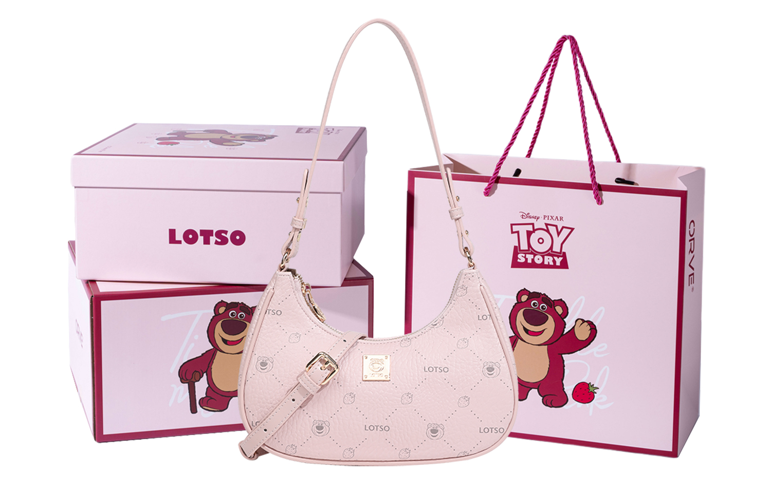 

Disney Сумка через плечо женская розовая