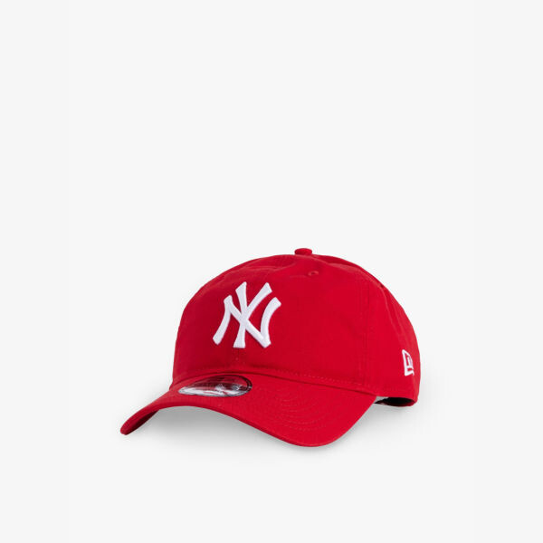 

Бейсболка хлопчатобумажная саржа 9twenty new york yankees New Era, красный