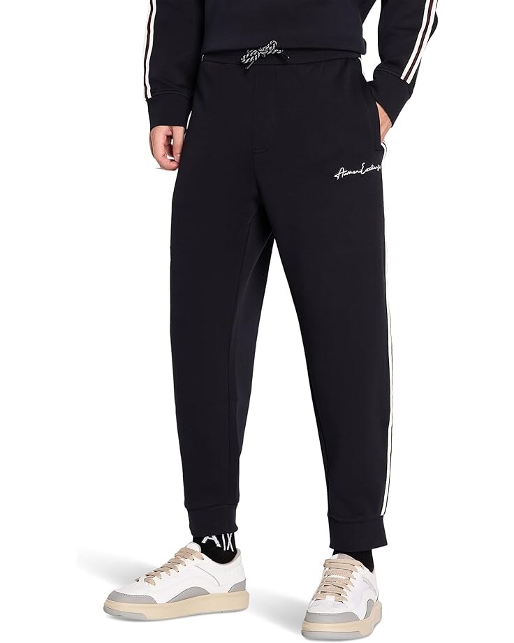 

Джоггеры Armani Exchange Script Logo, цвет Deep Navy