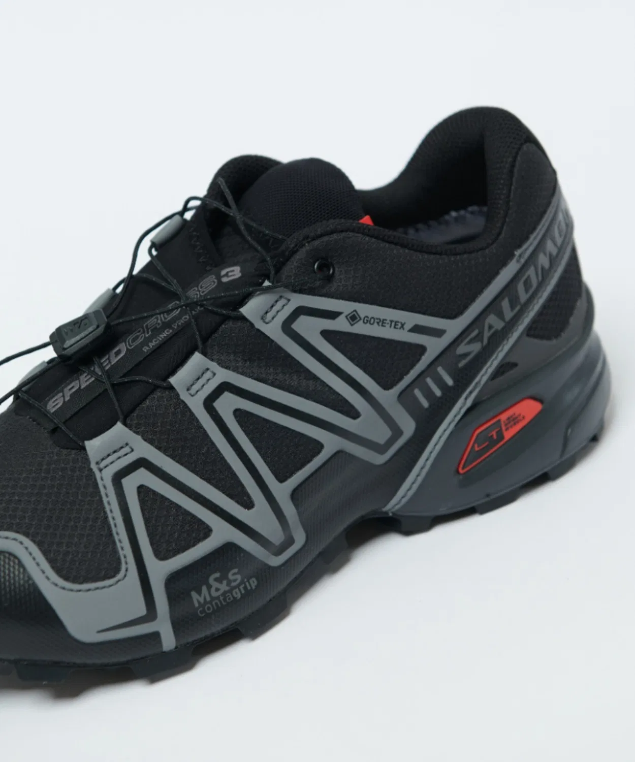 Кроссовки для бега SALOMON SPEEDCROSS 3 GTX, черный — фото 2