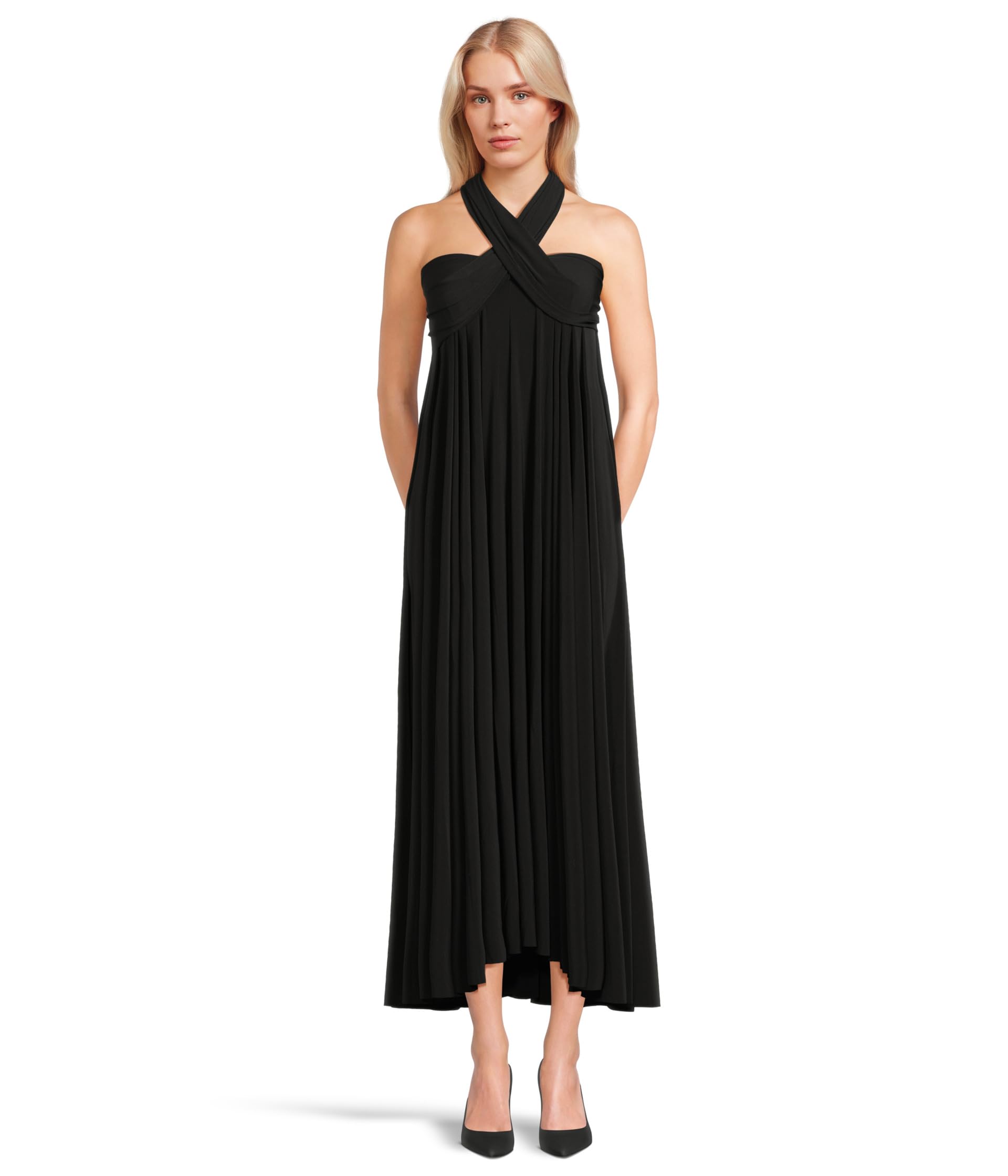 

Платье Norma Kamali Convertible Gown, черный