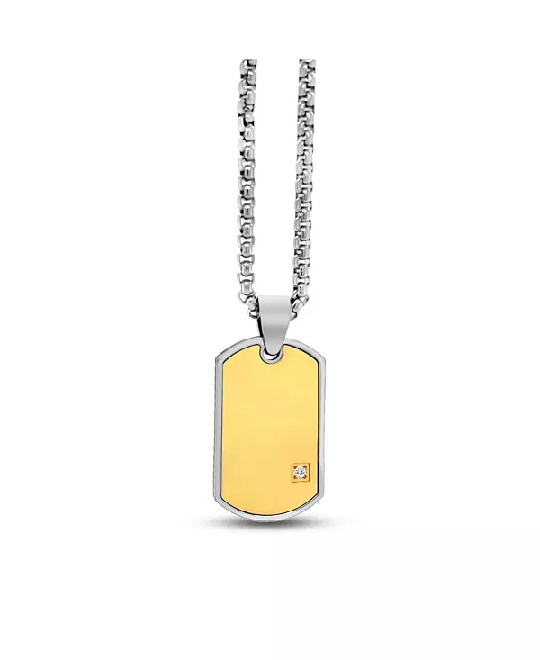 

Ожерелье с диском-обелисом Anna Zuckerman, gold