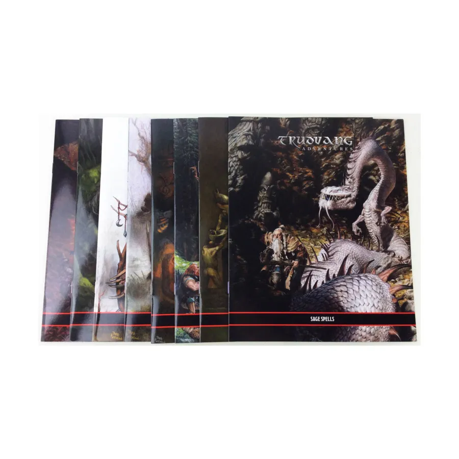 

Spell Booklets (Kickstarter Exclusive), Trudvang Adventures 5E (Riotminds), мягкая обложка