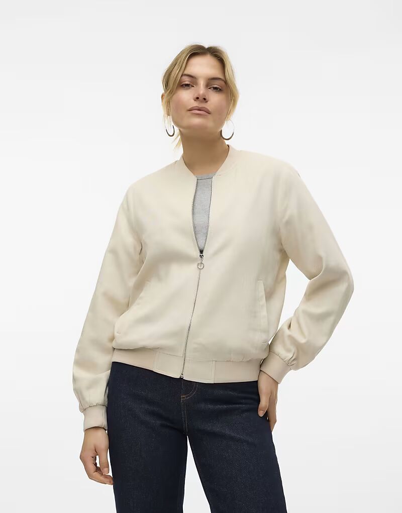 

Куртка-бомбер Vero Moda цвета лаврового дуба