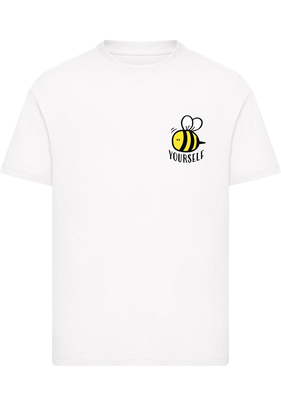 

Рубашка Merchcode Bee Yourself, белый