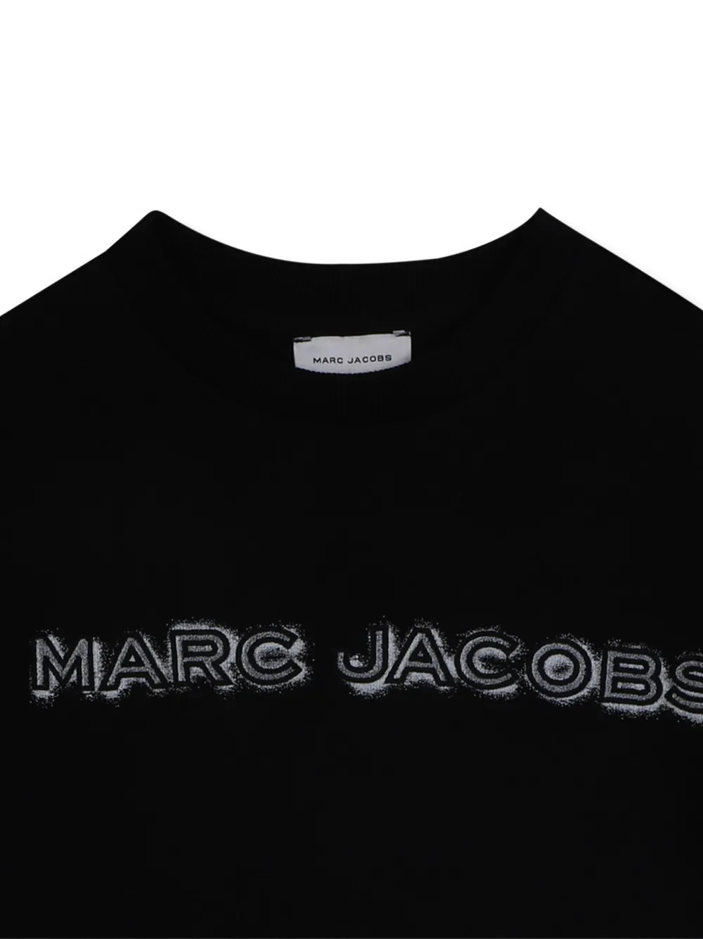 Толстовка с вышитым логотипом Marc Jacobs Kids, черный — фото 3