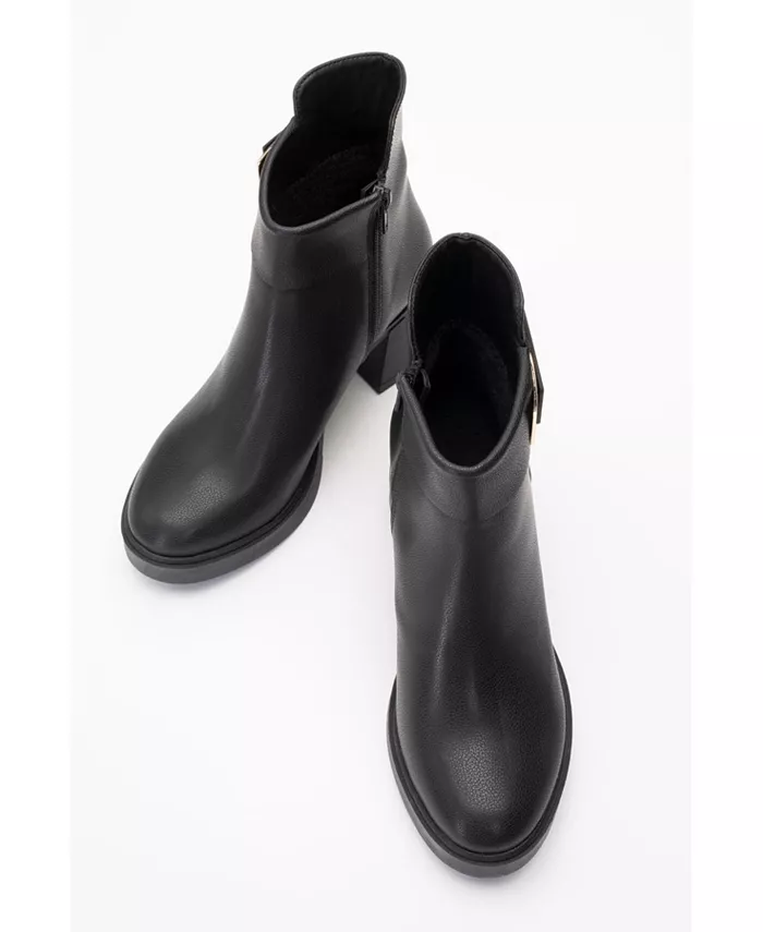 Сапоги Rashe на блочном каблуке с молнией (женские) Prologue Shoes, черный — фото 2