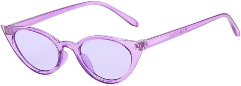 

Солнцезащитные очки MUTYNE в стиле ретро «кошачий глаз» для мужчин и женщин, сексуальные овальные очки, уличная мода, стильные, яркие, с защитой от УФ-излучения UV400, Trans Purple