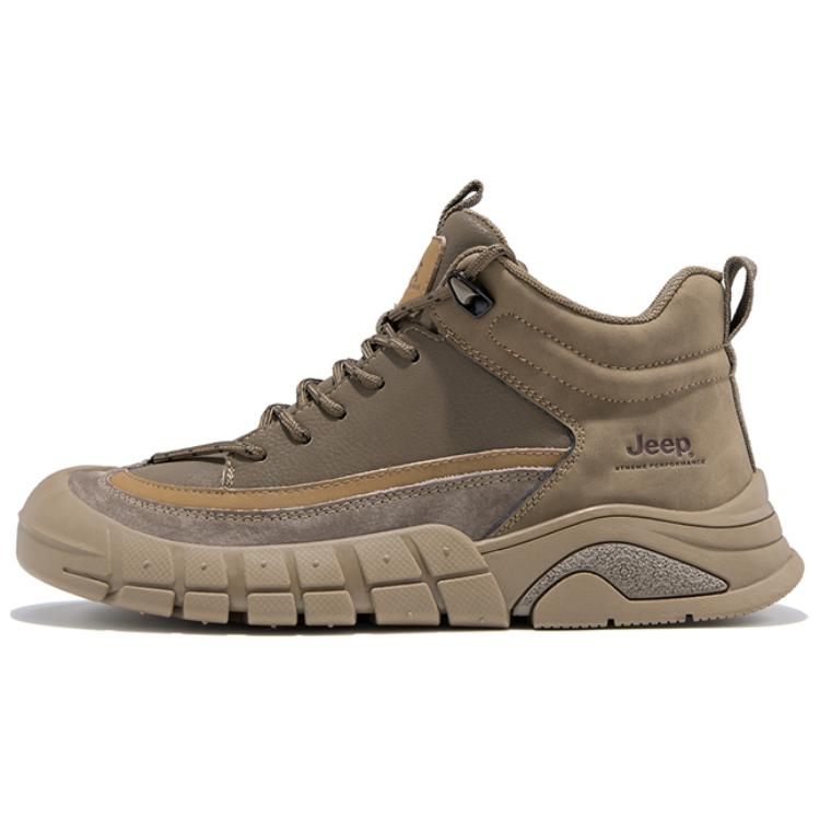 

Jeep Нескользящие низкие походные ботинки цвета хаки для мужчин