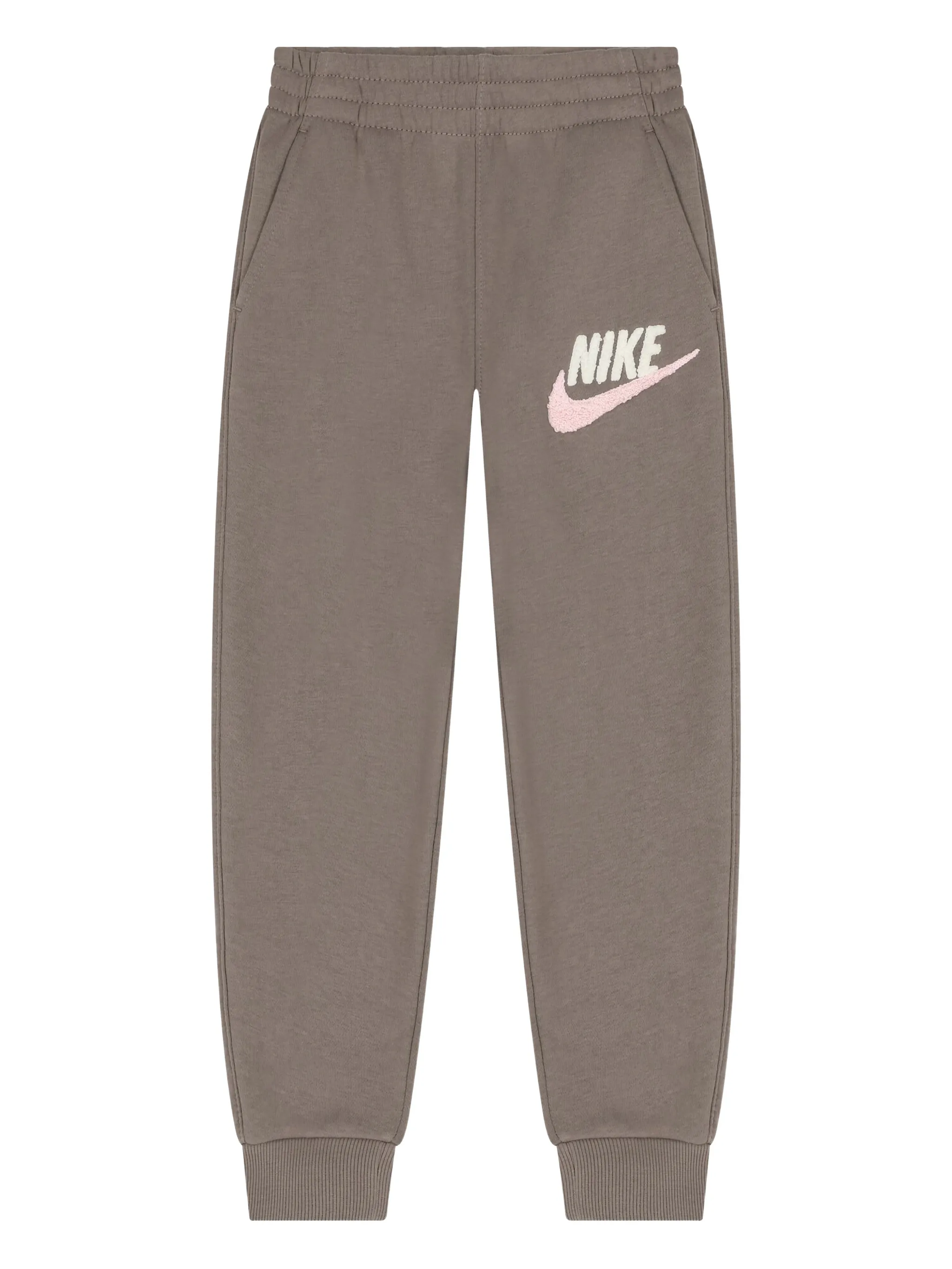 

Спортивные брюки с логотипом Nike Kids, коричневый