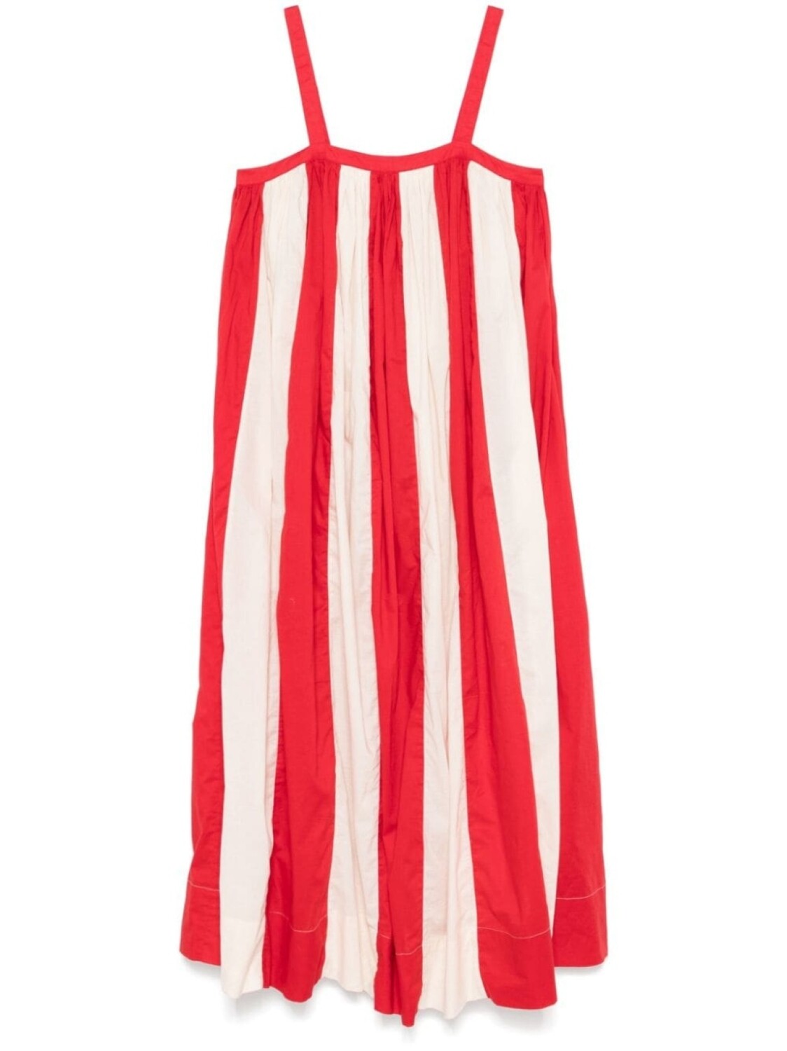 

Платье макси BODE Liberty Stripe, серый