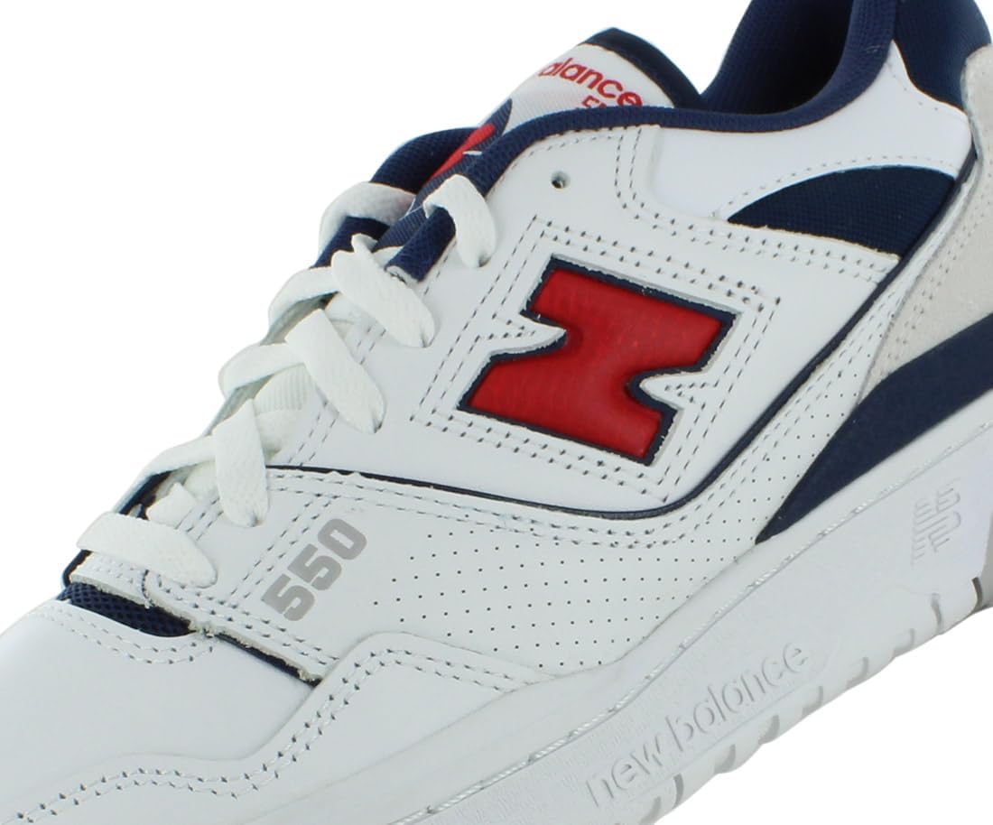 Мужские кроссовки New Balance 580, белый/красный — фото 2