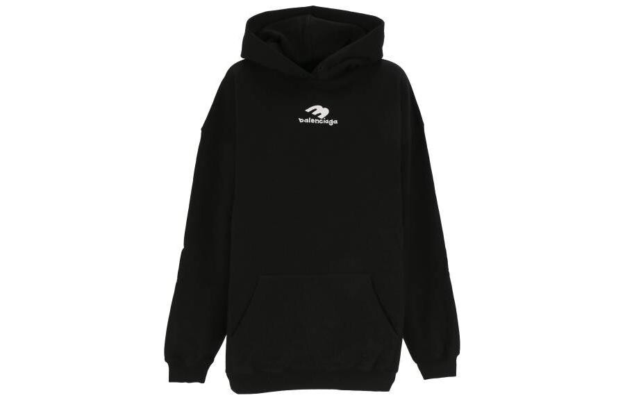 

Толстовка женская Balenciaga удлиненная, черный