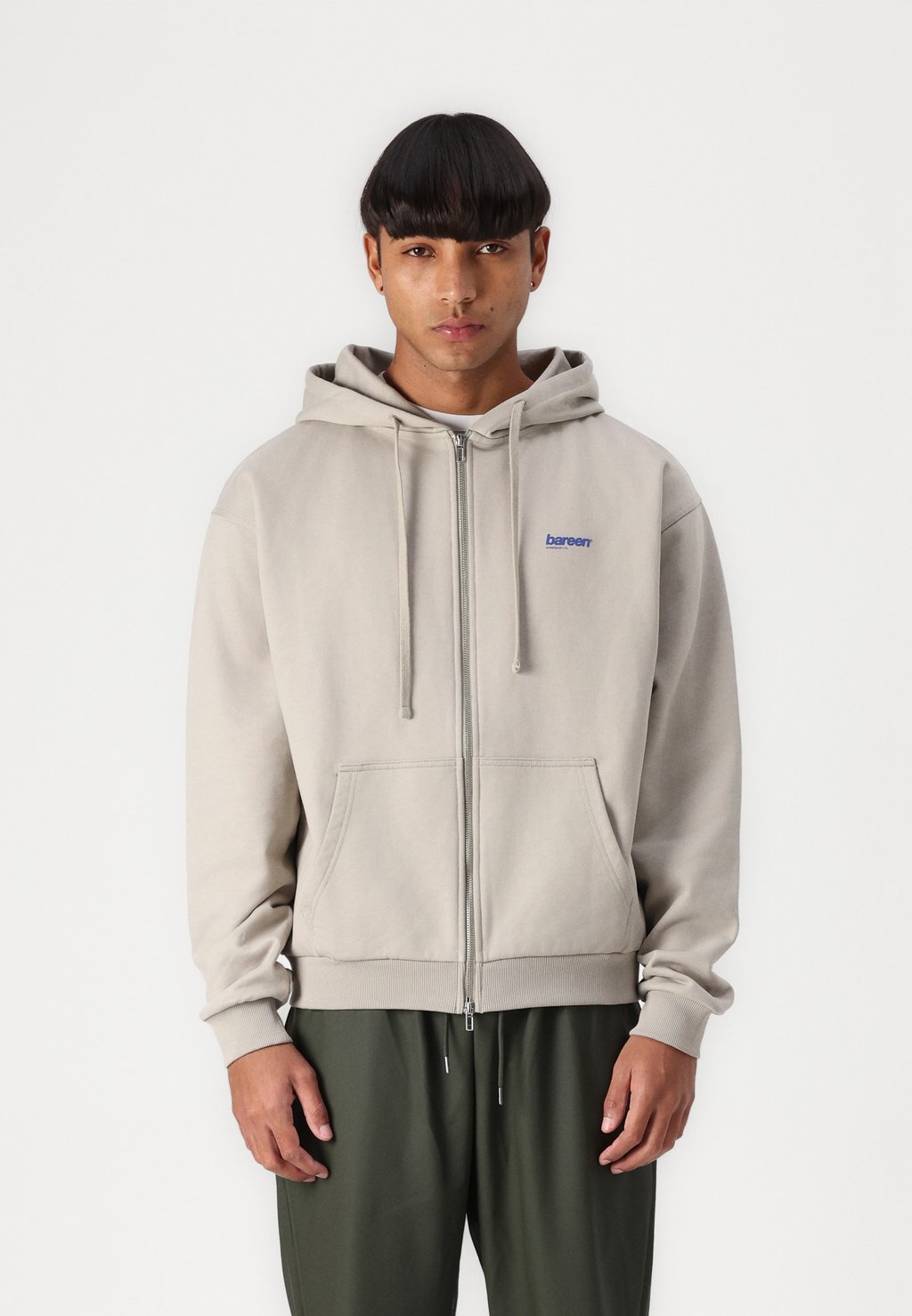 

Толстовка на молнии BOB ZIP HOODIE Bareen, серый
