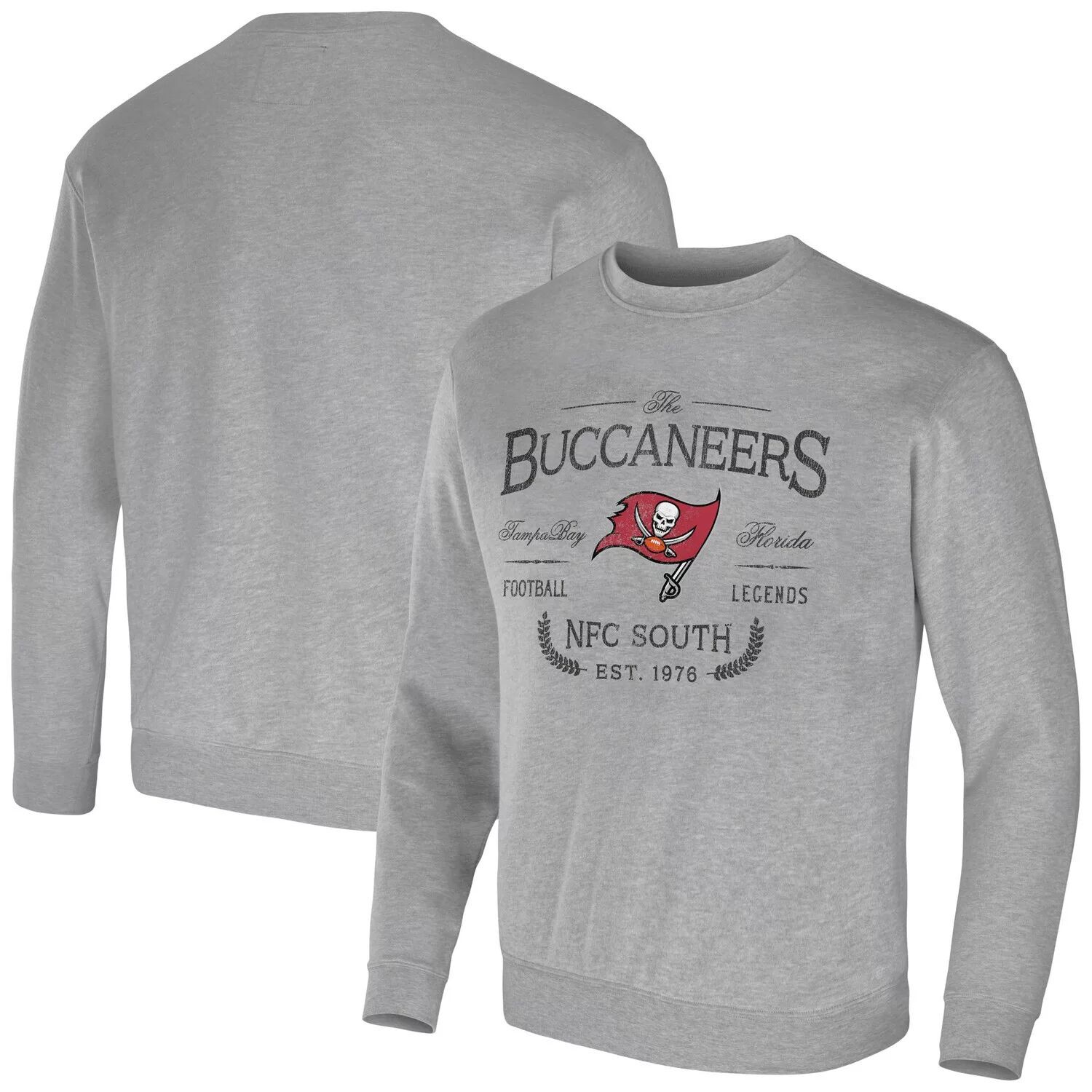 

Мужской пуловер с капюшоном Tampa Bay Buccaneers NFL x Darius Rucker Collection от Fanatics Heather Grey Tampa Bay Buccaneers