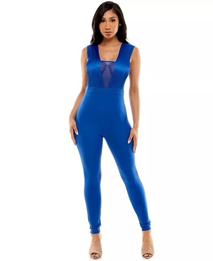 

Женский комбинезон Charmeuse Ponte Bebe, синий