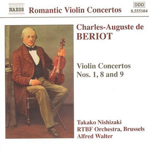 

CD диск Beriot / Nishizaki Walter / Rtbf Orch Brussels: Violin Concertos 1 8 & 9