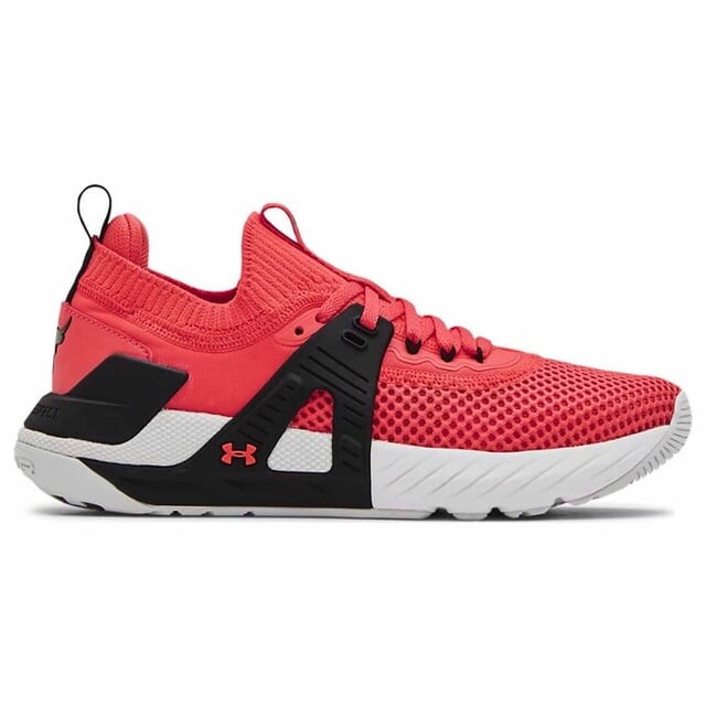 Красные женские кроссовки Project rock 4 Under Armour, мультиколор