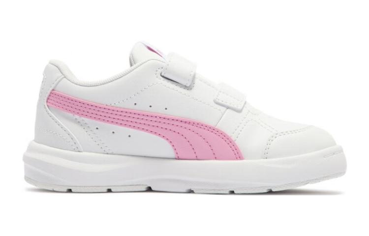 Evolve Court V Low Top скейтборд обувь детские PUMA, белый/розовый — фото 3