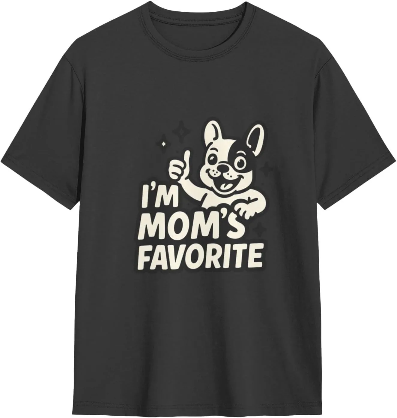 

Футболка Classic Cotton Crew Neck Unisex Casual Tee I'm Mom'S Favorite Shirt ShuDianhkqwe