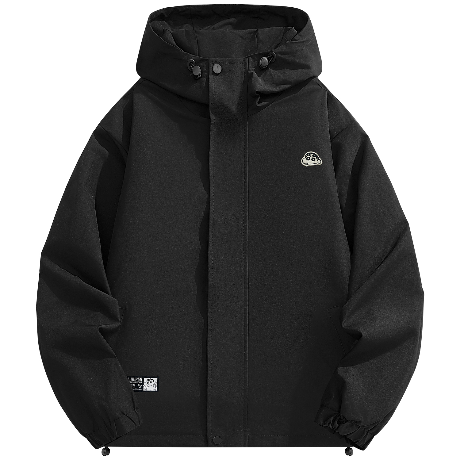 

Crayon Shinchan Куртка Unisex, Black (Basic)