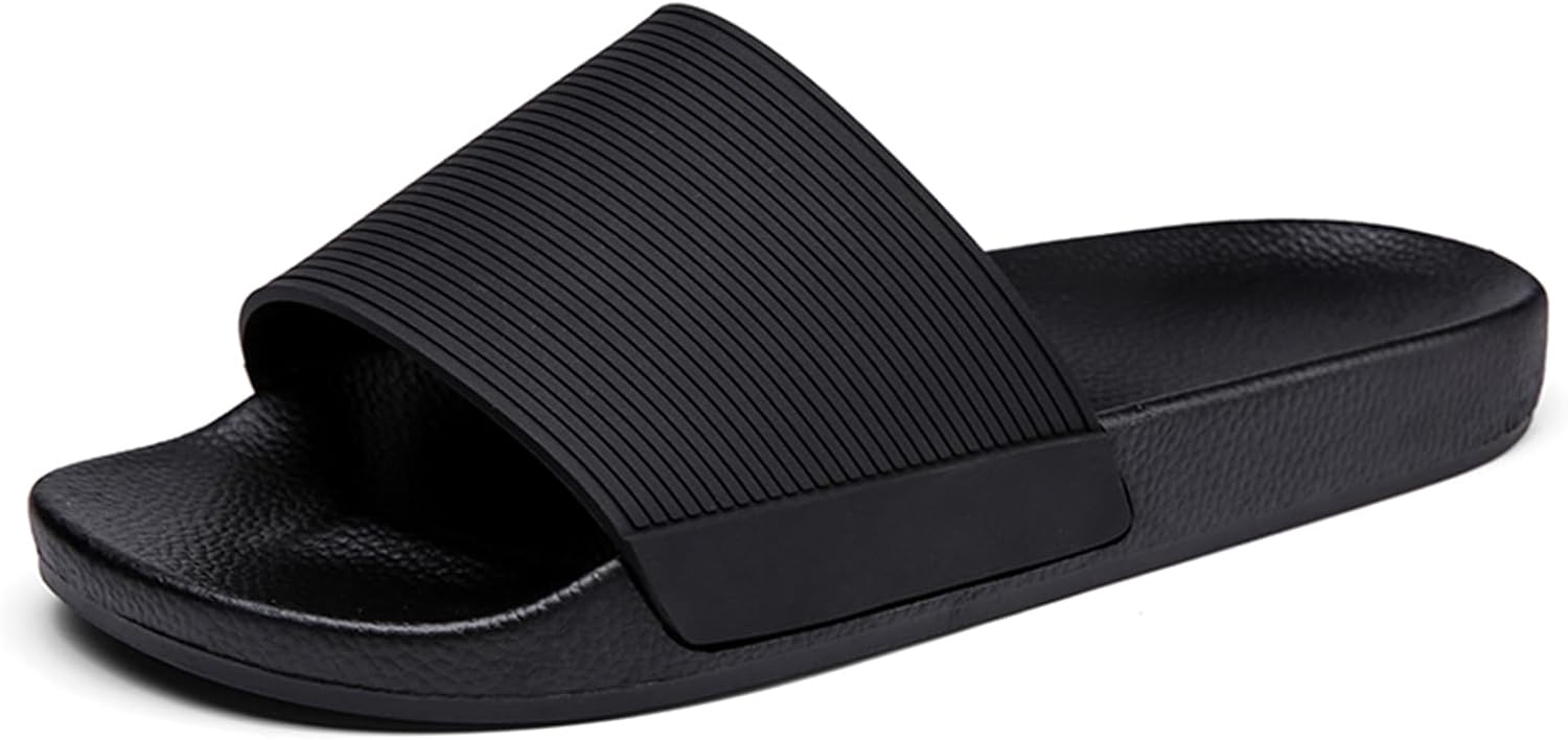 

Мужские сандалии с открытым носком - удобные шлепанцы для душа для дома и улицы Abborora, 3