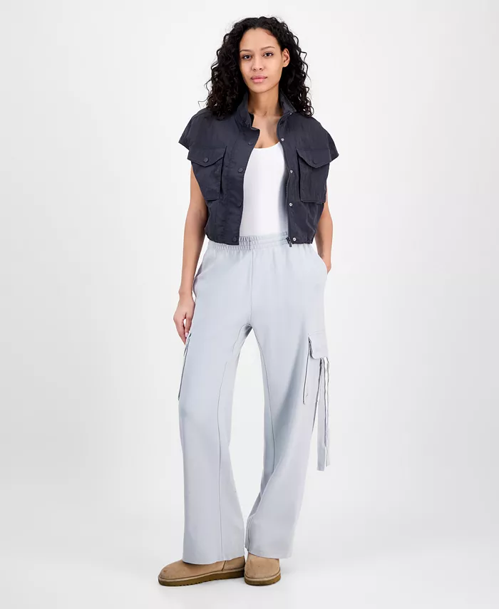 

Женские брюки Ophira с завышенной талией и широкими штанинами UGG®, синий