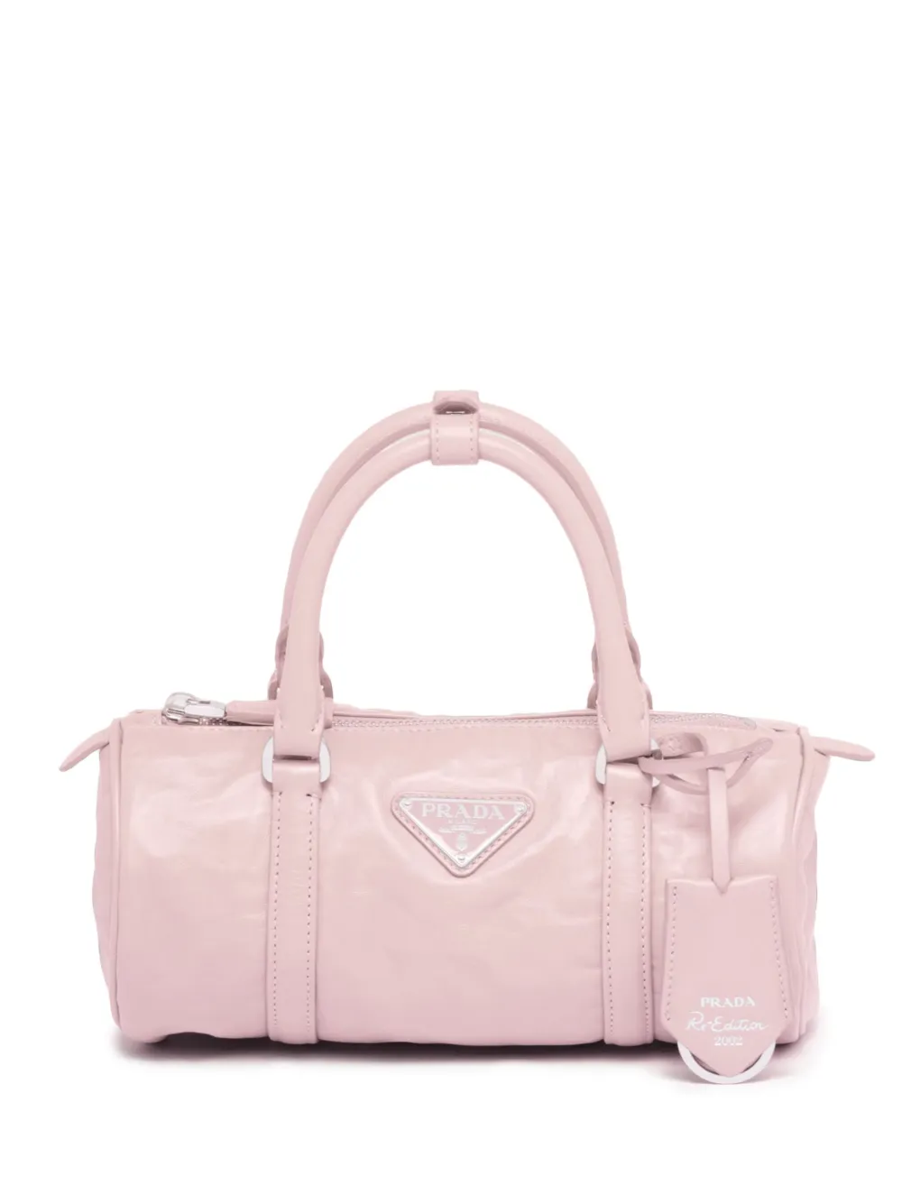 

Сумка-тоут с логотипом Prada, розовый