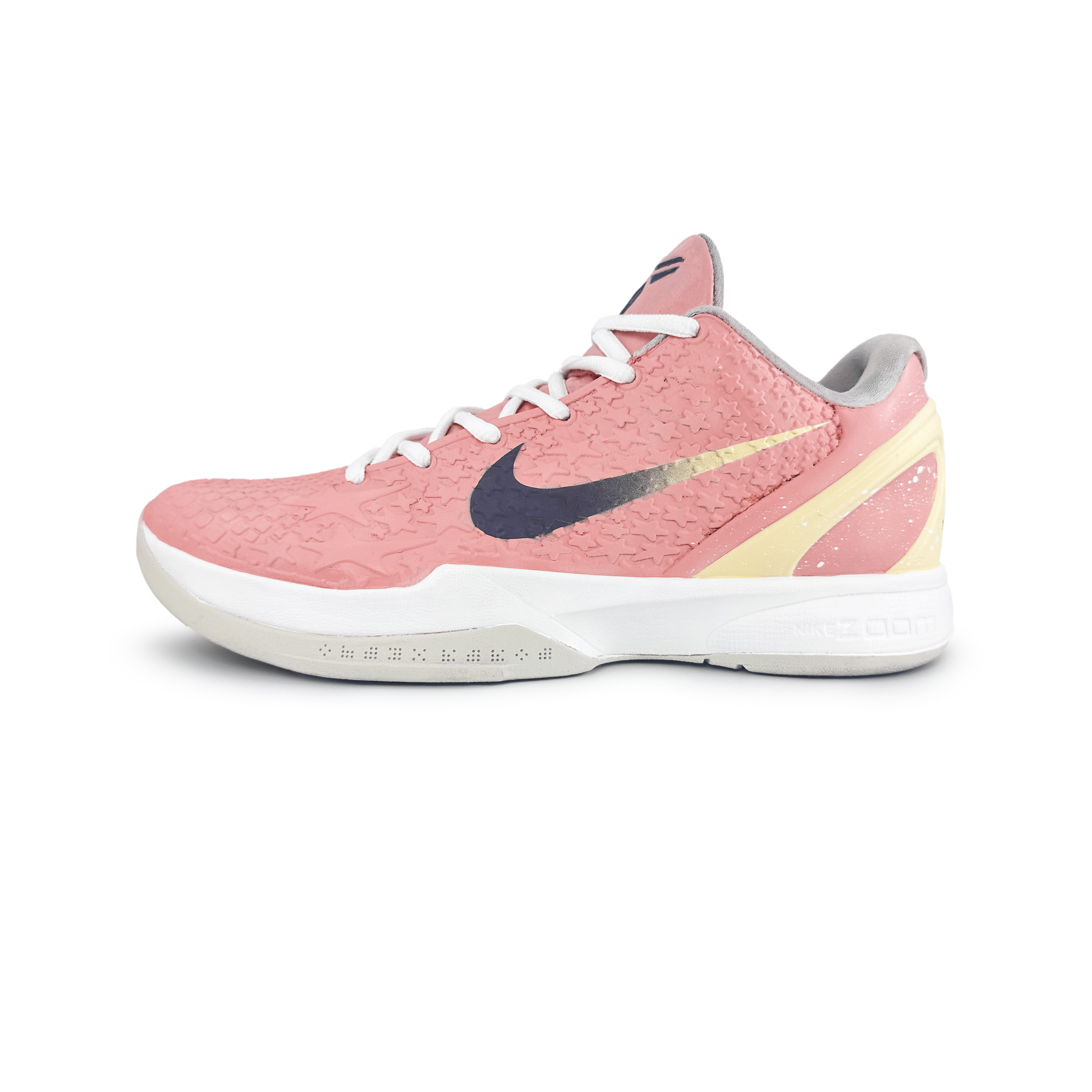 

Nike Баскетбольные кроссовки Zoom Kobe 6 "All Star 2.0" с амортизацией и износостойкостью, низкие, мужские, розовые