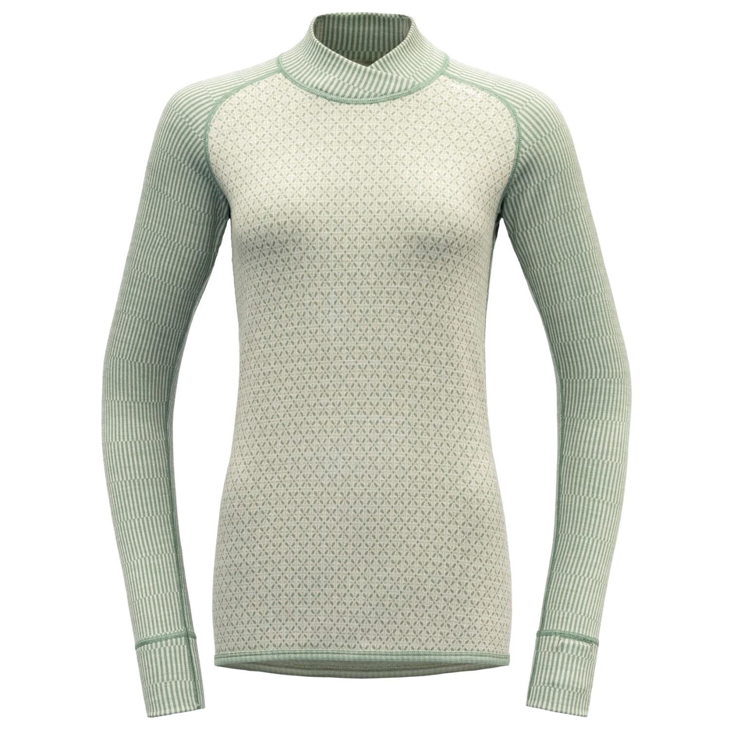 

Рубашка из мериноса Devold Kvitegga Cross Neck, цвет Raw White