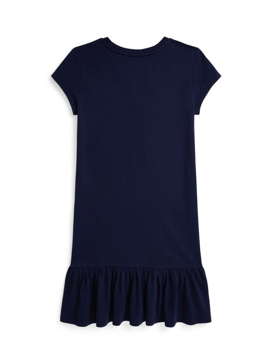 Платье на каждый день обычный крой 313982151001 Polo Ralph Lauren, синий — фото 2