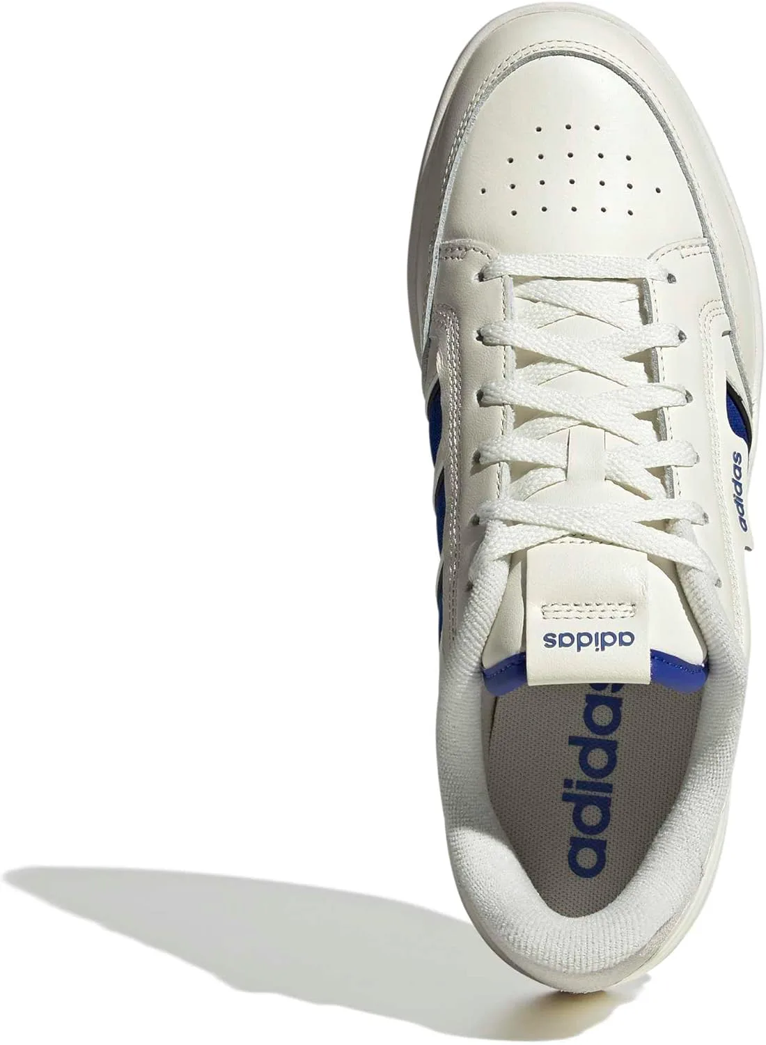 Кроссовки Adidas Mens Aspyre 3-Stripes, белый/синий/черный — фото 2