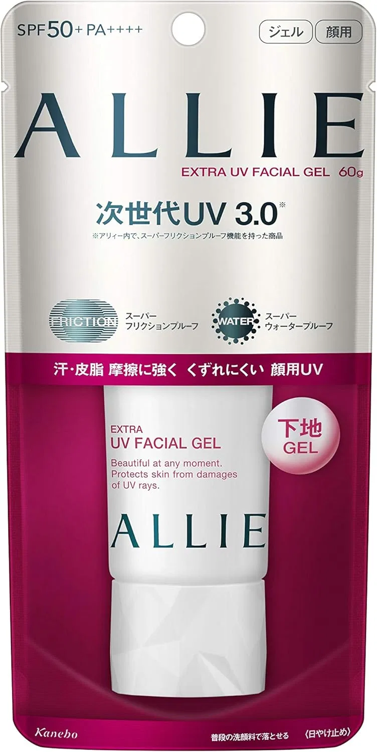 Солнцезащитный гель для лица ALLIE Extra UV Facial Gel SPF50+/PA++++ 60 г
