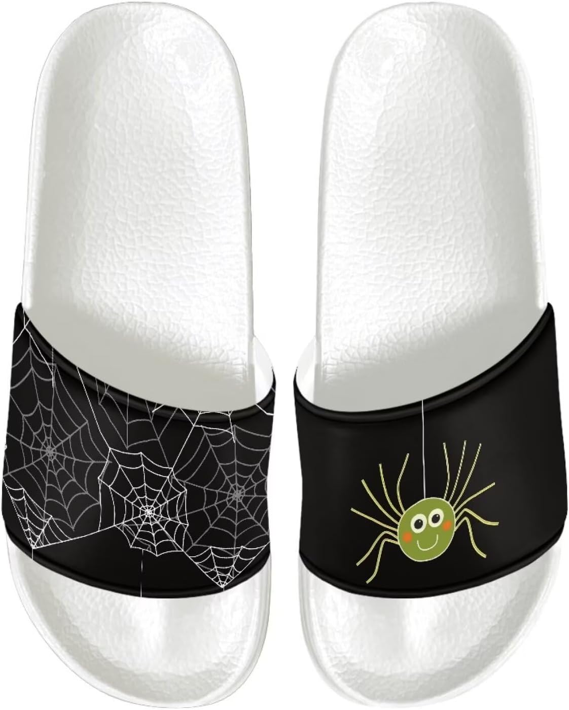 

Мужские слайд-сандалии Qoiuvncy, легкие, противоскользящие, спортивные, с открытым носком, на лето, шлепанцы для спа, белая подошва, размеры 5-14