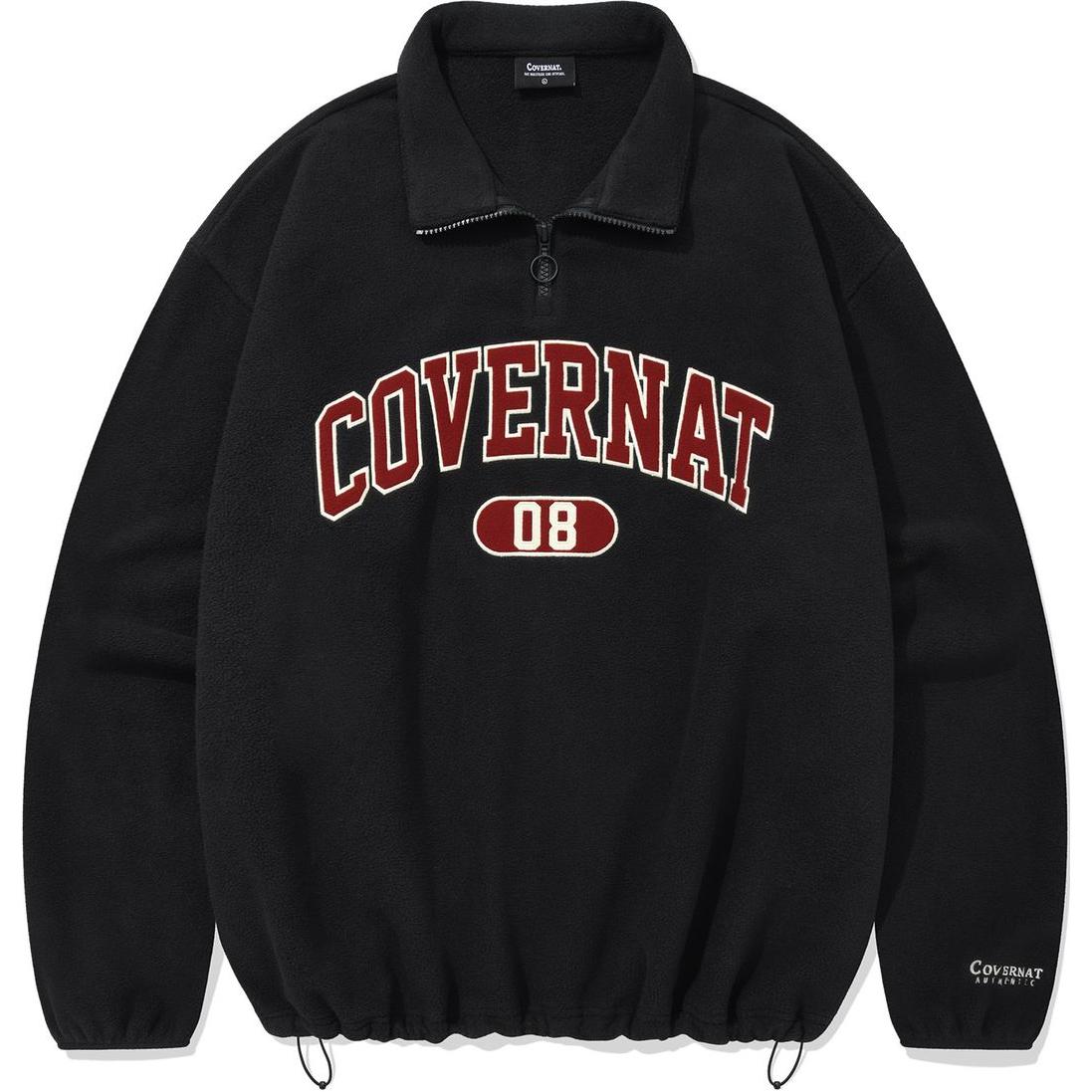 

COVERNAT Свитшот унисекс черный FW24