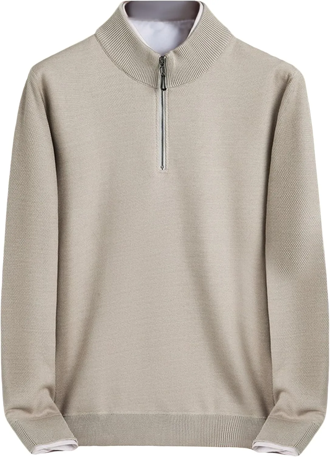 

Мужской свитер-поло Quarter Zip Slim Fit JEShifangjiusu