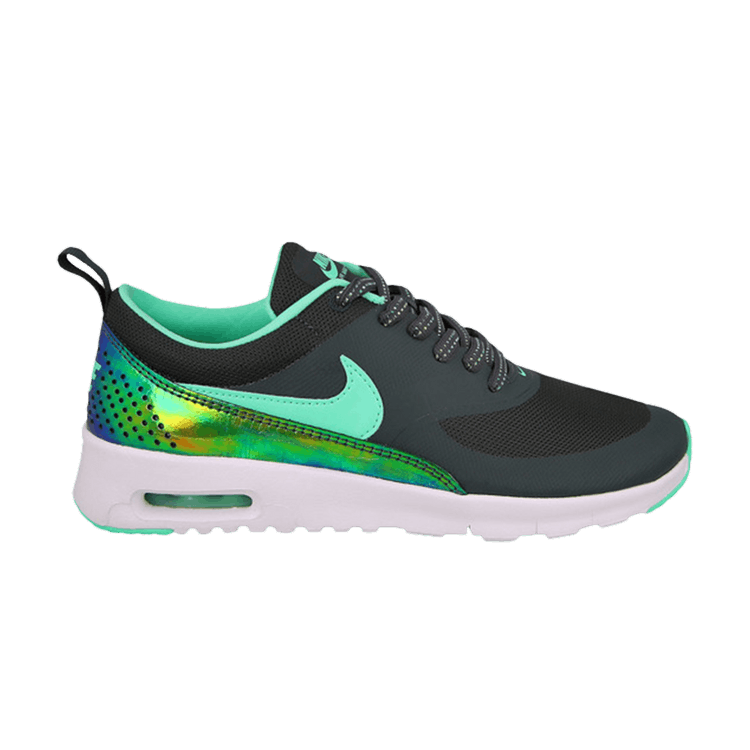 

Кроссовки Air Max Thea SE GS 'Anthracite Green Glow', зеленый