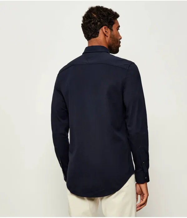 Футболка для выступлений Slim fit Tommy Hilfiger, синий — фото 4